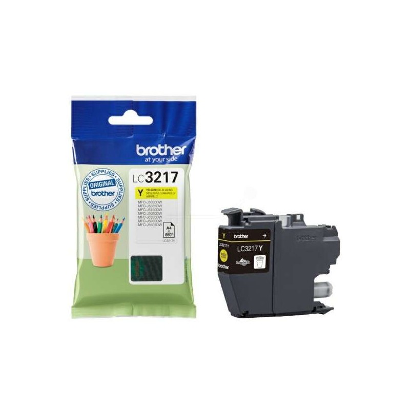 Tinta Brother LC3217 Yellow