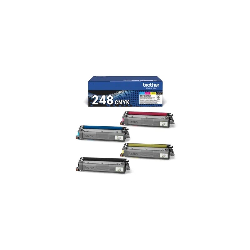 Toner Brother TN248 Pack 4 Colores