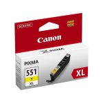 Tinta Canon CLI551XLY Yellow