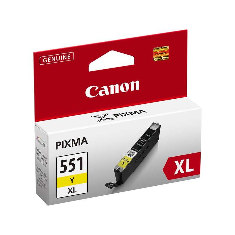 Tinta Canon CLI551XLY Yellow