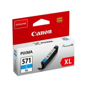 Tinta Canon CLI571CXL Cyan Alta Capacidad