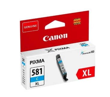 Tinta Canon CLI581XL Cyan