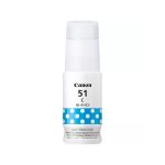 Botella de tinta Canon GI-51C cian 70 ml 4546C001