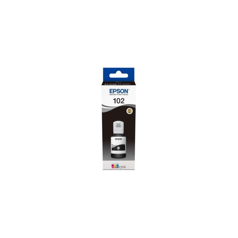 Tinta Epson 2700/2750/3700/3750/4750 Bote 102 Black Ecotank Bottle (127ML)