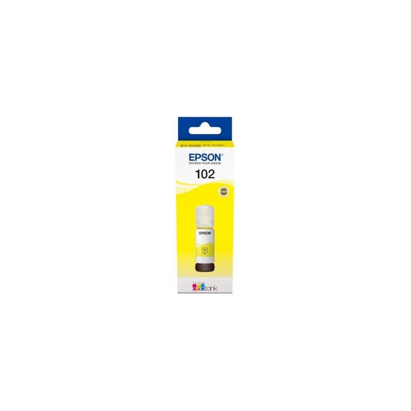 Tinta Epson 2700/2750/3700/3750/4750 Bote 102 Yellow Ecotank Bottle (70ML)