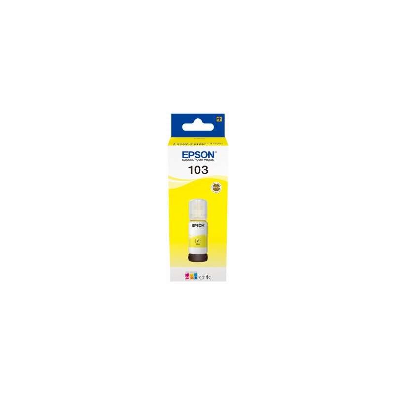 Tinta Epson Bote 103 Yellow Ecotank Bottle C13T00S44A L31XX