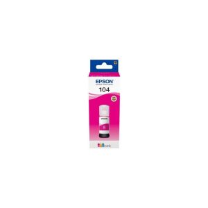 Tinta Epson Bote 104 Magenta Ecotank Bottle C13T00P340