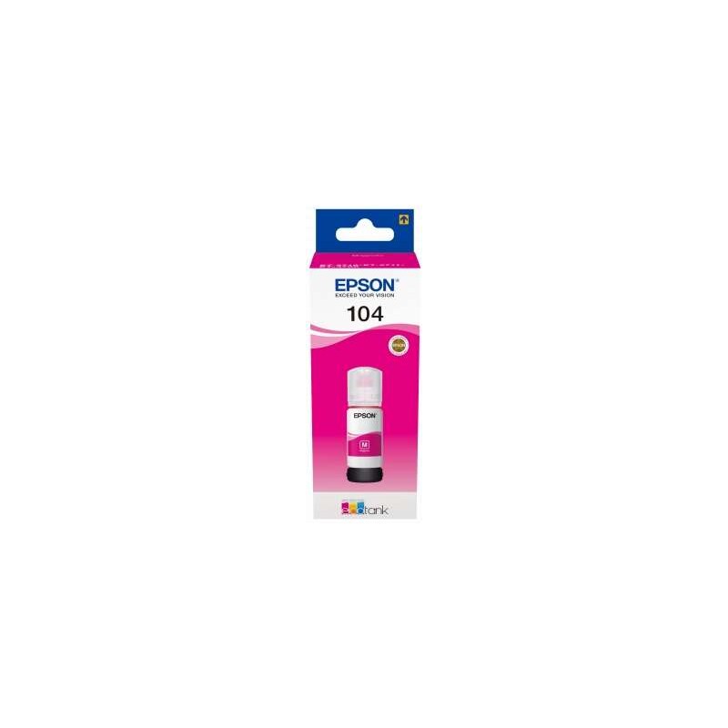 Tinta Epson Bote 104 Magenta Ecotank Bottle C13T00P340 Tinta Epson Bote 104 Magenta Ecotank Bottle C13T00P340