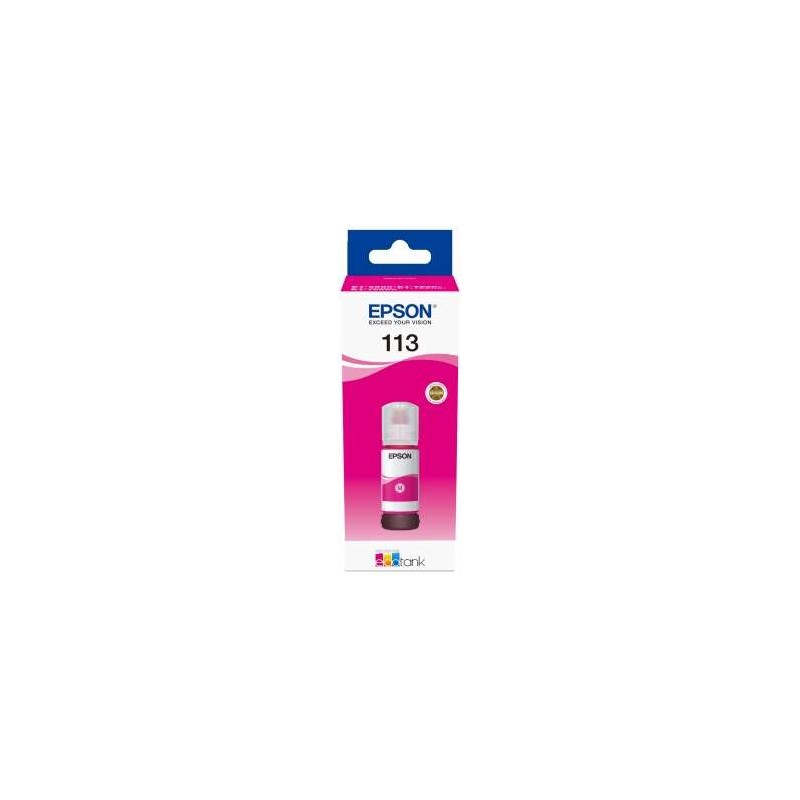 Tinta Epson Bote 113 Magenta T06B Ecotank Bottle