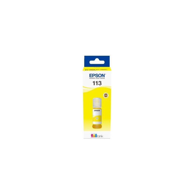 Tinta Epson Bote 113 Yellow T06B Ecotank Bottle Tinta Epson Bote 113 Yellow T06B Ecotank Bottle