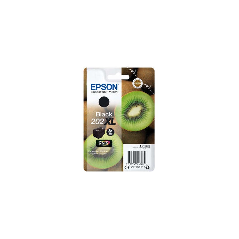 Tinta Epson C13T02G14010 T02G1 Black 202XL