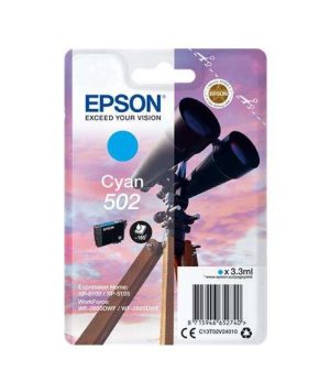 Tinta Epson C13T02V24010 T02V2 Cyan 502