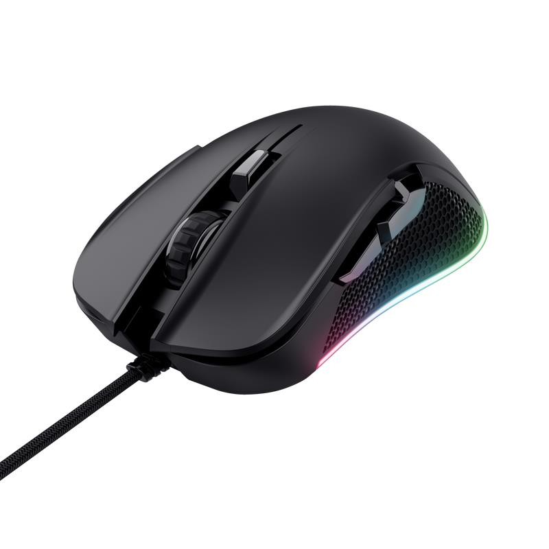Ratón Trust Gxt 922 Ybar Gaming RGB Black