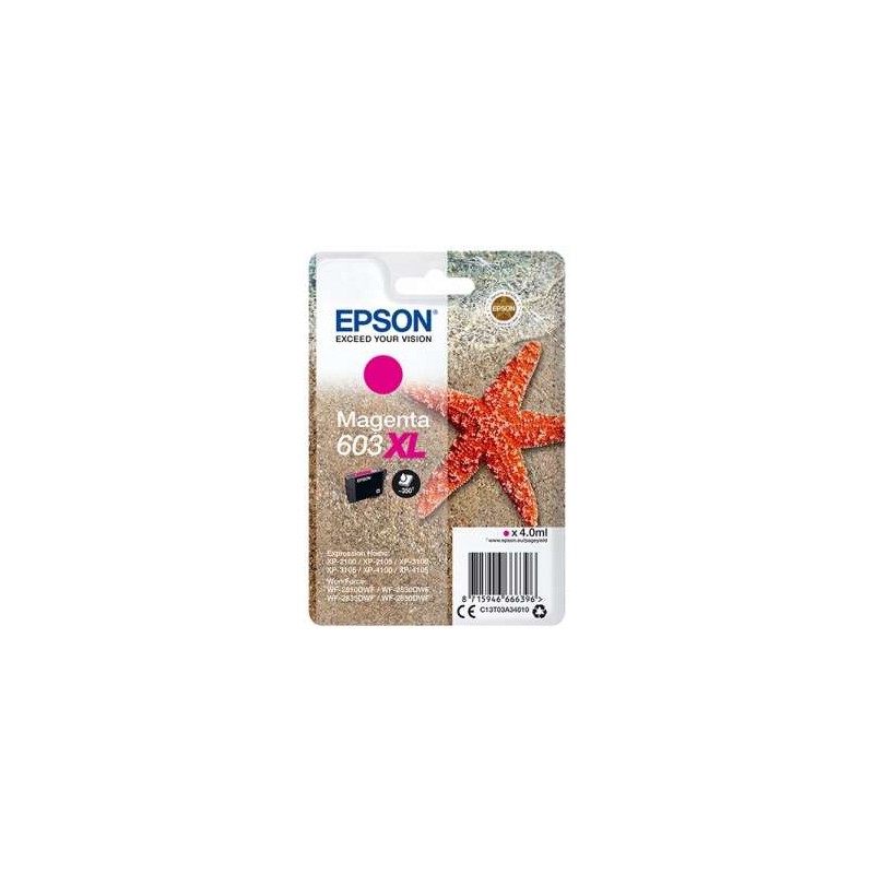 Tinta Epson C13T03A34010 Magenta T03A3 Nº603XL