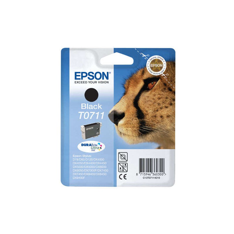 Tinta Epson C13T07114012 Black T0711