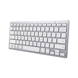 Teclado Trust Basics Slim Wireless Bluetooth Tkl Silver