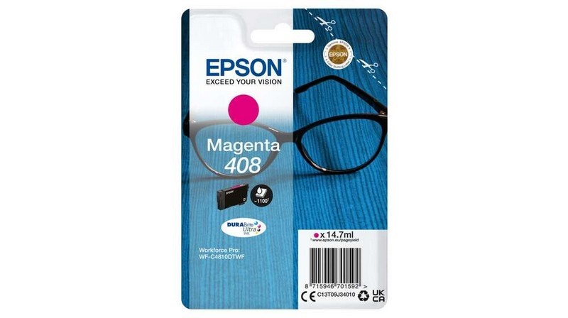 Tinta Epson C13T09J34010 T09J3 Magenta WF-4810DTWF 408