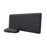 Teclado + Ratón Trust Lyra Tkl Wireless Multidispositvo Black