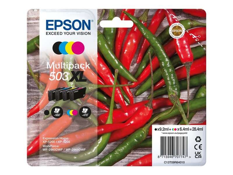 Tinta Epson C13T09R64010 Multipack 503XL