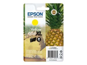 Tinta Epson C13T10H4401 T10H4 Yellow 604XL