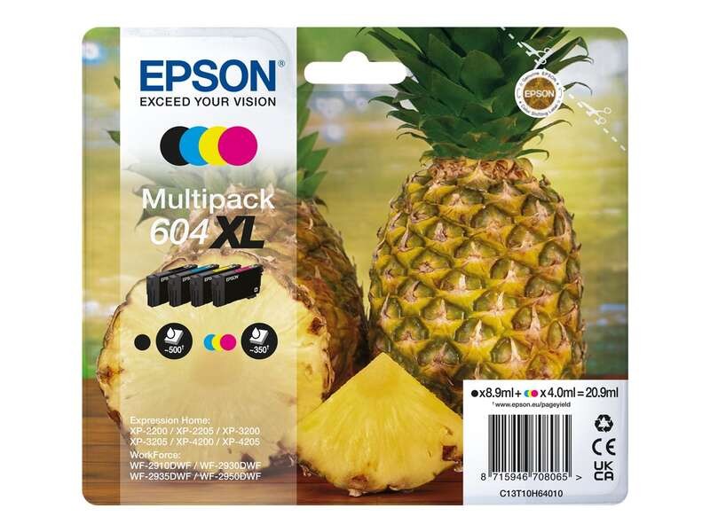 Tinta Epson C13T10H6401 T10H6 Multipack 604XL Tinta Epson C13T10H6401 T10H6 Multipack 604XL