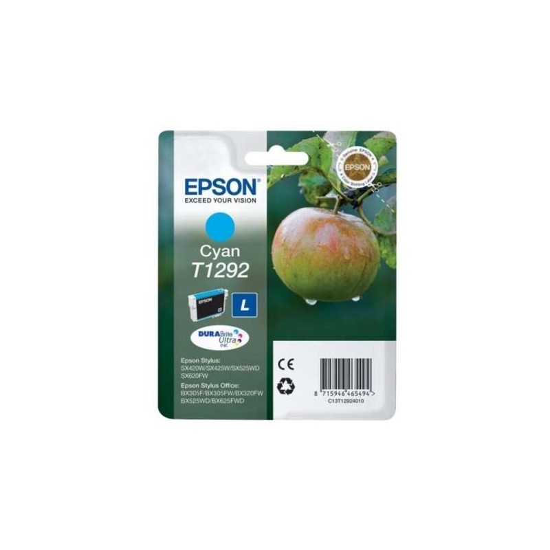 Tinta Epson C13T12924012 Cyan T1292