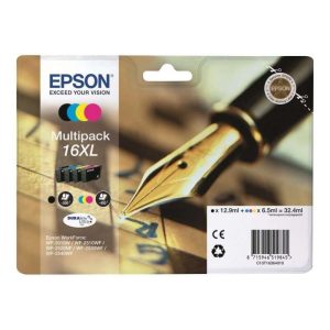 Tinta Epson C13T16364012 T1636 Multipack 16XL