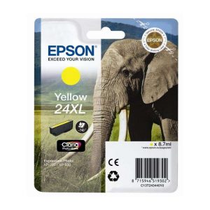 Tinta Epson C13T24344012 T2434 Yellow 24XL