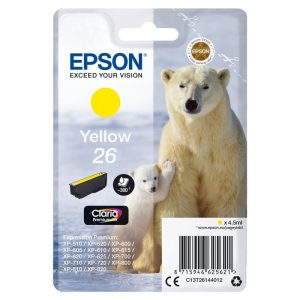 Tinta Epson C13T26144022 Yellow T2614