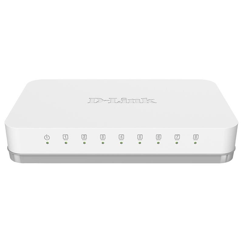 Switch D-Link Gigabit 8 Puertos GO-SW-8GE Switch D-Link Gigabit 8 Puertos GO-SW-8GE