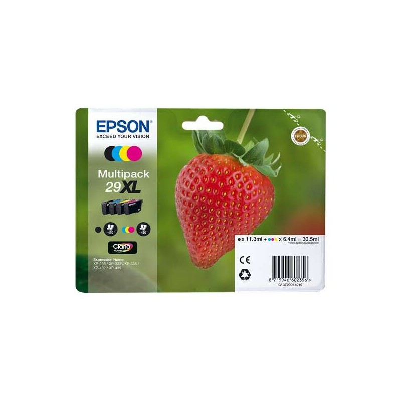 Tinta Epson C13T29964012 Multipack 29XL