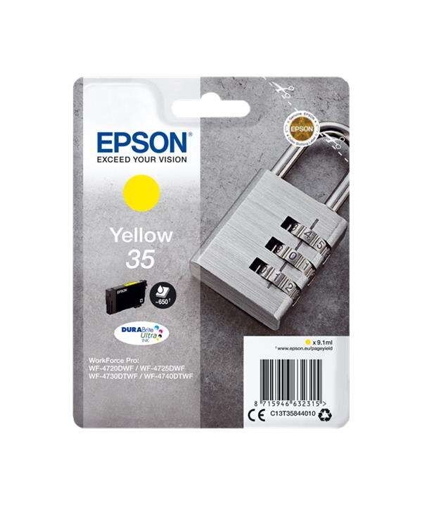 Tinta Epson C13T35844010 35 Durabrite Ultra Yellow T3584