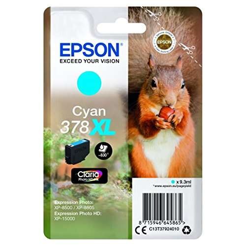 Tinta Epson C13T37924010 Cyan 378XL T3792