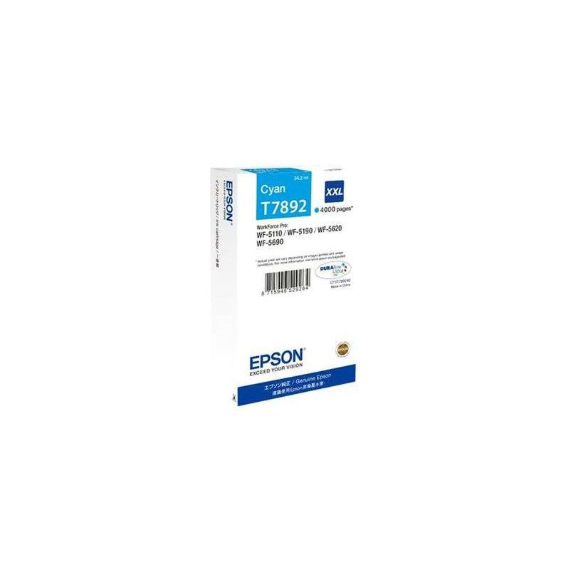 Tinta Epson C13T789240 XXL Cyan T789240 XXL
