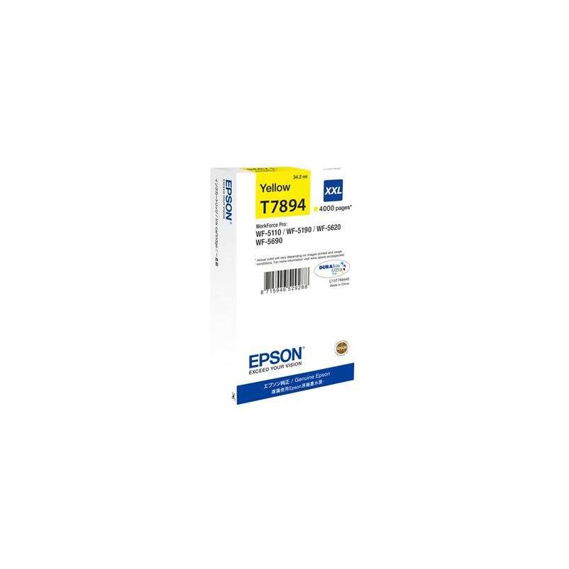 Tinta Epson C13T789440 XXL Yellow T789440 XXL