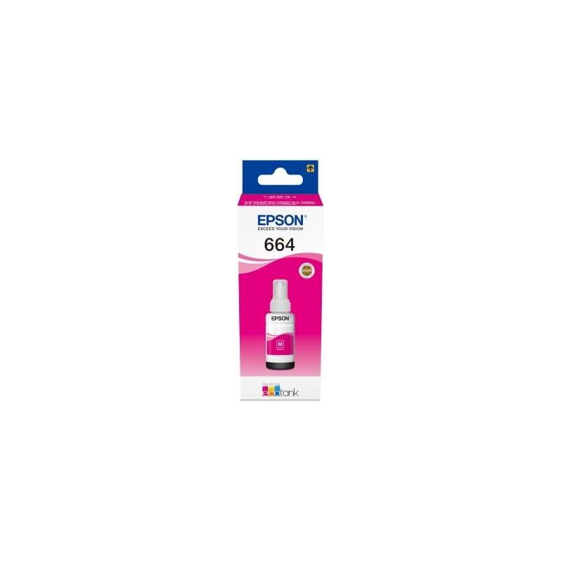 Tinta Epson L355/L555 Bote Magenta 664 Ecotank Bottle (70ML)