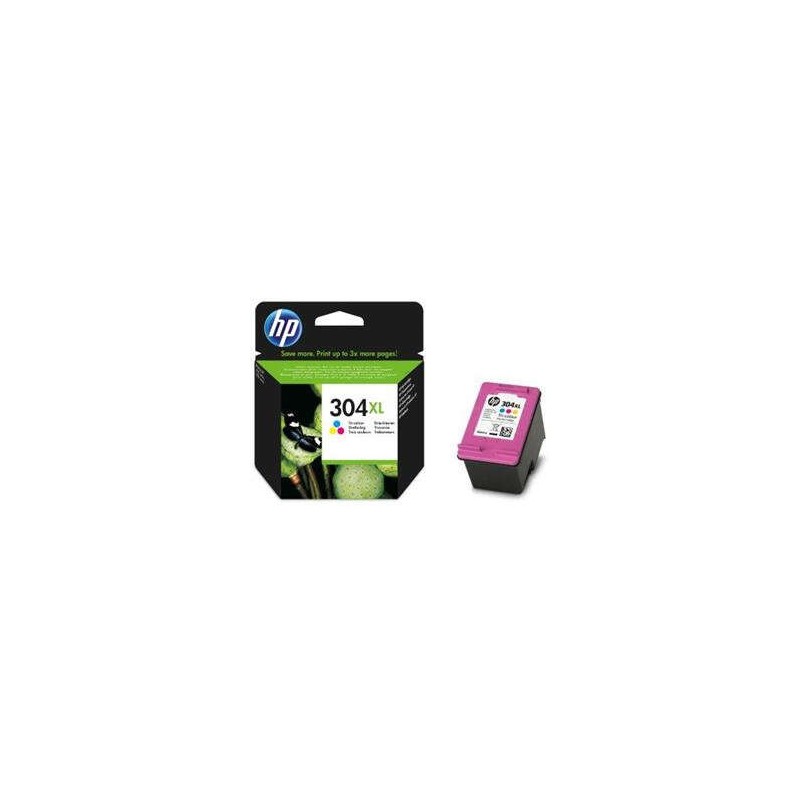 Tinta HP 304XL N9K07AE Color