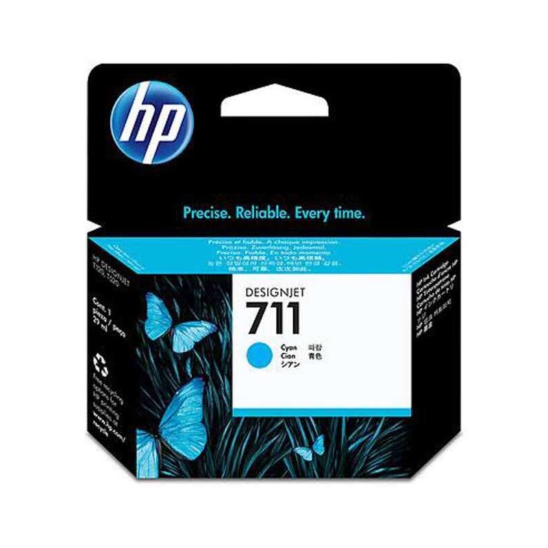 Tinta HP 711 CZ130A Cyan