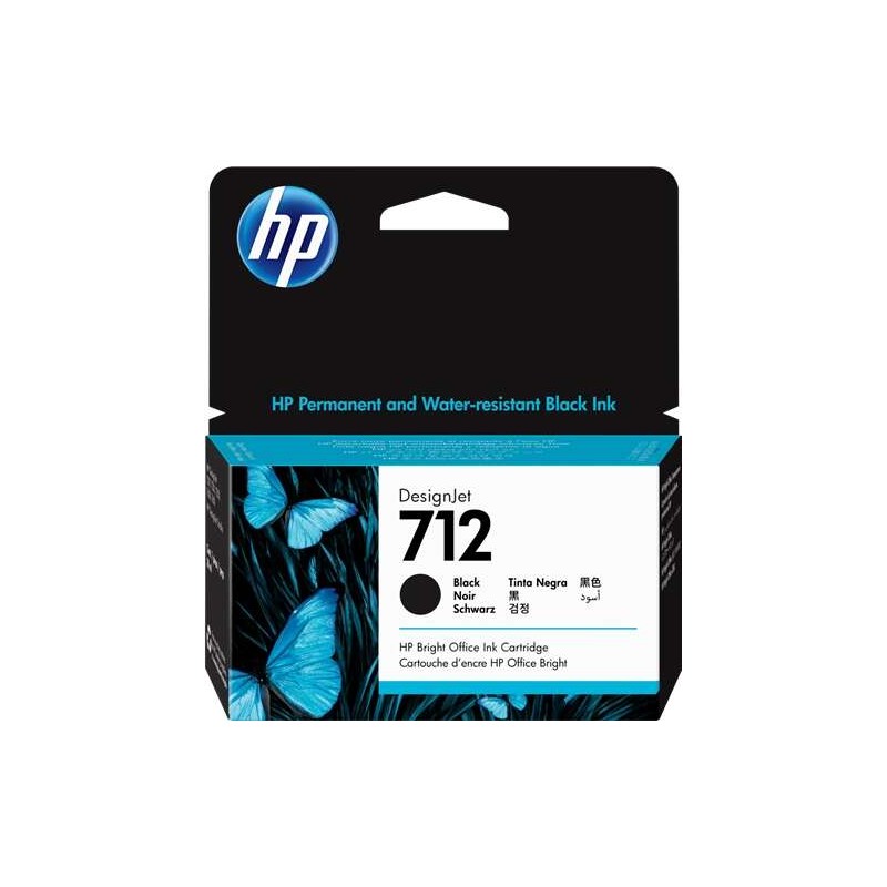 Tinta HP 712 3ED70A Black