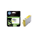 Cartucho de tinta original HP 920XL amarillo CD974AE