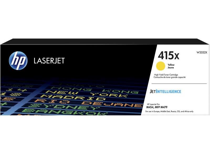 Toner HP W2032X 415X Yellow Toner HP W2032X 415X Yellow