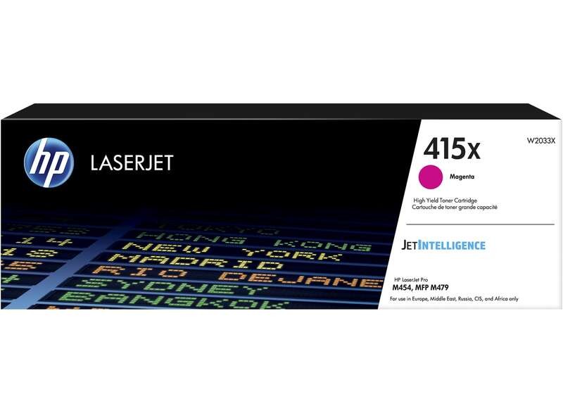 Toner HP W2033X 415X Magenta Toner HP W2033X 415X Magenta