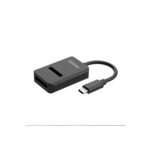 Adaptador Dock Aisens USB-C 3.1 - M.2 SATA/NVMe Black