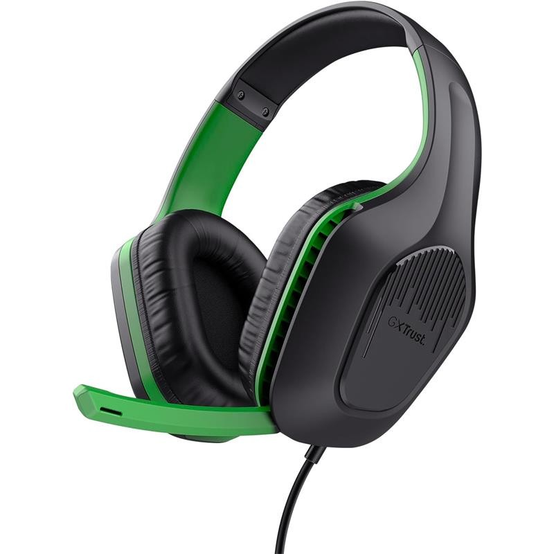 Auriculares + Micrófono Trust Gaming Gxt 415X Zirox Multi Headset Green