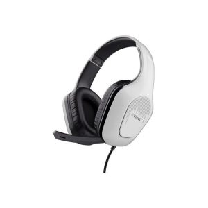 Auriculares + Micrófono Trust Gaming Gxt 415W Zirox Multi Headset White
