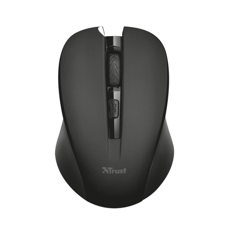 Ratón Trust Mydo Silent Click Wireless Black