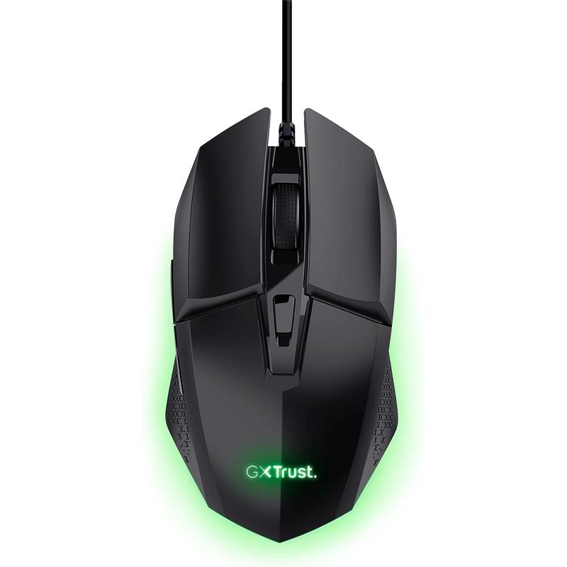 Ratón Trust Gaming Gxt 109 Felox RGB USB 6400DPI 6 Botones Black