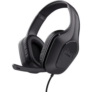 Auriculares + Micrófono Trust Gaming Gxt 415 Zirox Multi Headset Black