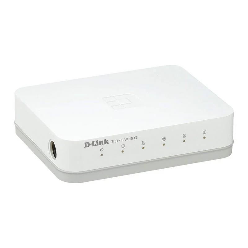 Switch D-Link Gigabit 5 Puertos GO-SW-5G Switch D-Link Gigabit 5 Puertos GO-SW-5G