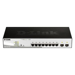 Switch D-Link Gigabit 10 Puertos DGS-1210-10P PoE